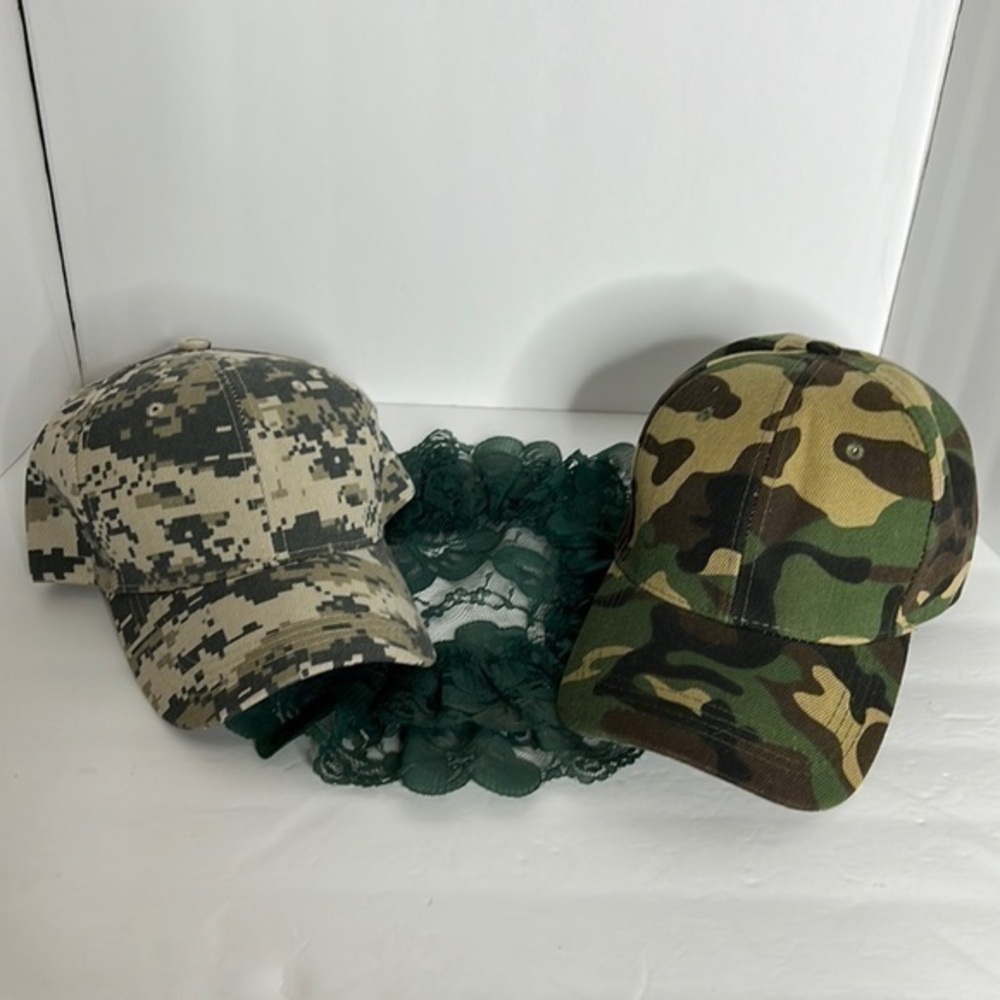 HATS, CAMOUFLAGES